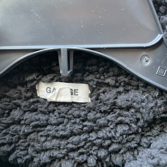 ❤️ GARAGE BLACK SHERPA JACKET SIZE SMALL - Picture 4 of 5
